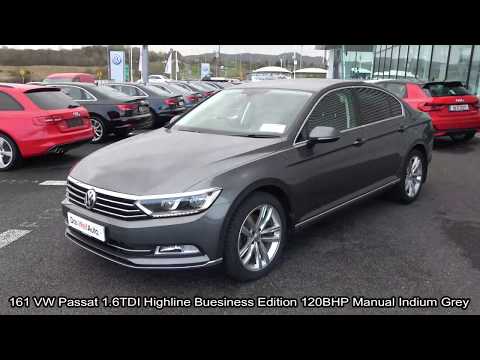 CMG VW SLIGO: 161MN830 VW Passat 1.6TDI Highline Business Edition 120BHP Manual Indium Grey Metalli