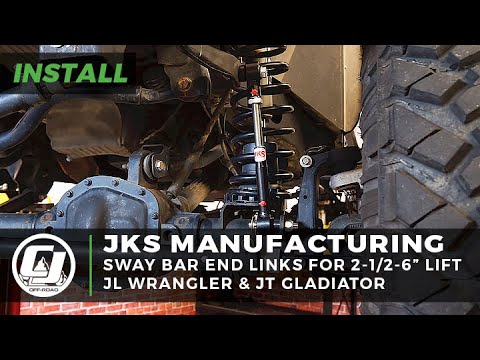 Jeep JL Wrangler or Gladiator Install | JKS Manufacturing Sway Bar End Link