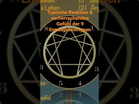 Enneagramm: Typische Reaktion & vorherrschendes Gefühl der 9 Enneagrammtypen