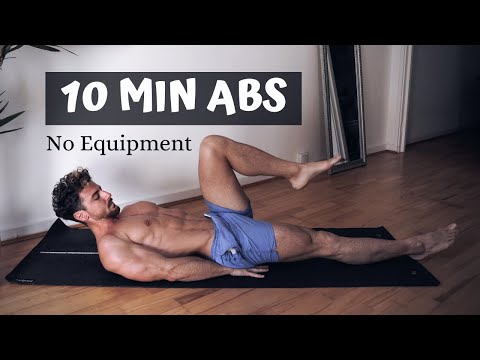 10 Min ABS No Equipment Rowan Row