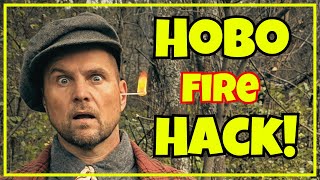 Hobo Fire Hack! The Q-Tip Trick You’ve Never Seen Before!