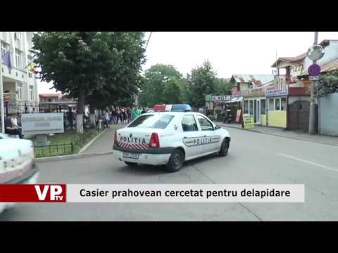 Casier prahovean cercetat pentru delapidare