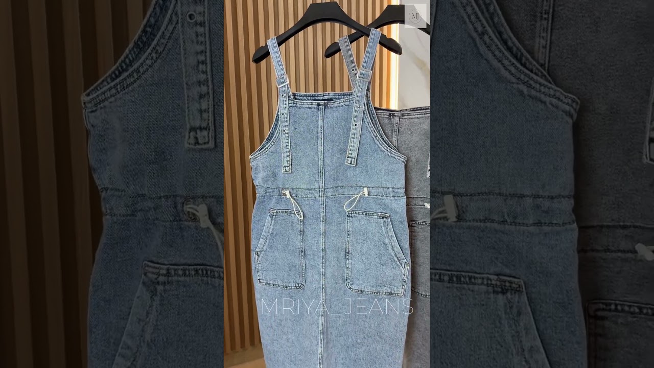 Джинсовий сарафан Oversize