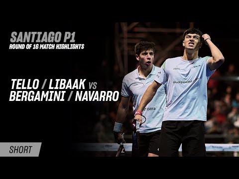 Santiago Premier Padel P1 🇨🇱🎾 Tello / Libaak vs. Bergamini / Navarro (R16 Highlight)