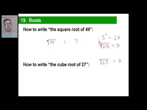 Saxon Math - Algebra 1: 3rd Edition (Lesson 19 - Exponents, Powers of Negative Numbers, Roots)