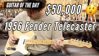 Video thumbnail for Guitar of the Day: Original 1956 Fender Telecaster by Normans Rare Guitars