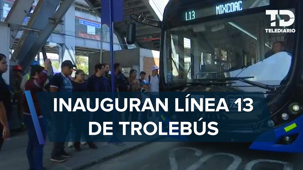 Línea 13 del Trolebús en CdMx: ¿Qué ruta recorrerá?