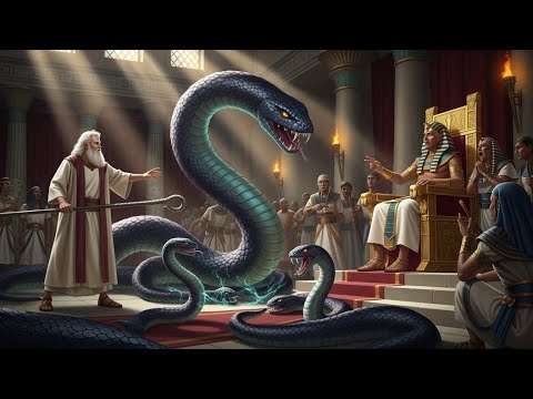 Moses vs Pharaoh: Serpent Miracle Showdown