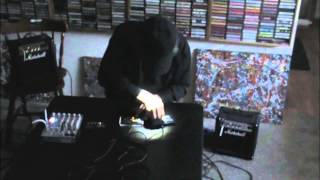 Hal McGee at Apartment Music 22 - 3X Monotron noise improvisation