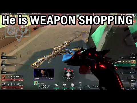 KangKang is playing GUN GAME in VCT vs NAVI