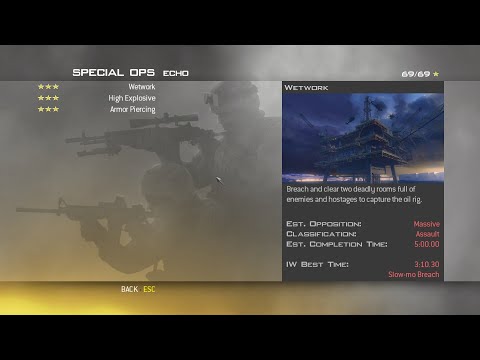 Call of Duty: Modern Warfare 2 Special Ops - All Echo Missions on Veteran (Gameplay/Walkthrough)