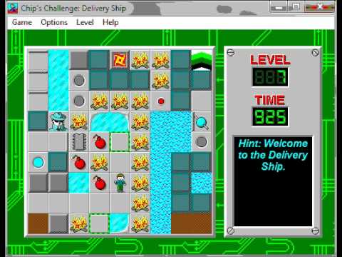 ChipHomeIS.dat level 7 AVI solution - "Delivery Ship" - 755/1000