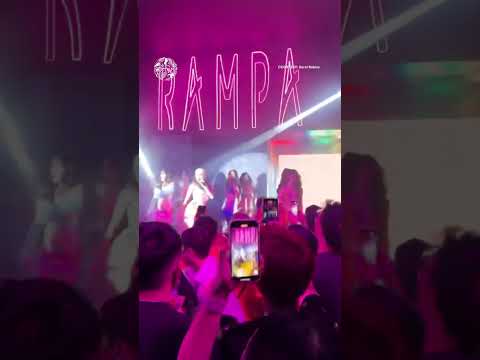P-pop girl group BINI made a surprise appearance at Rampa Dragclub