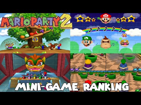 Mario Party 2 - Full Mini-Game Rankings