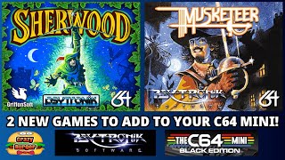 2 New Games For C64 2025 - Musketeer & Sherwood From Griffonsoft/Psytronik Software!