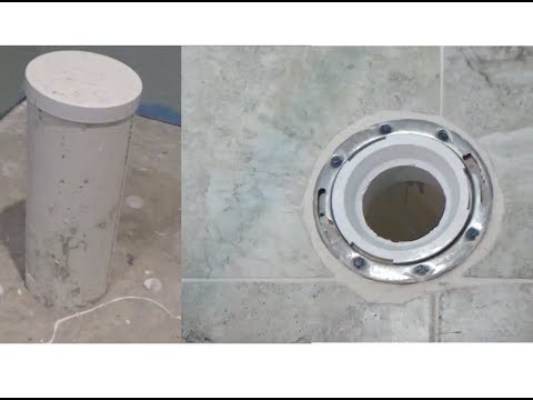 Toilet Flange Installation on New Construction - Closet Flange