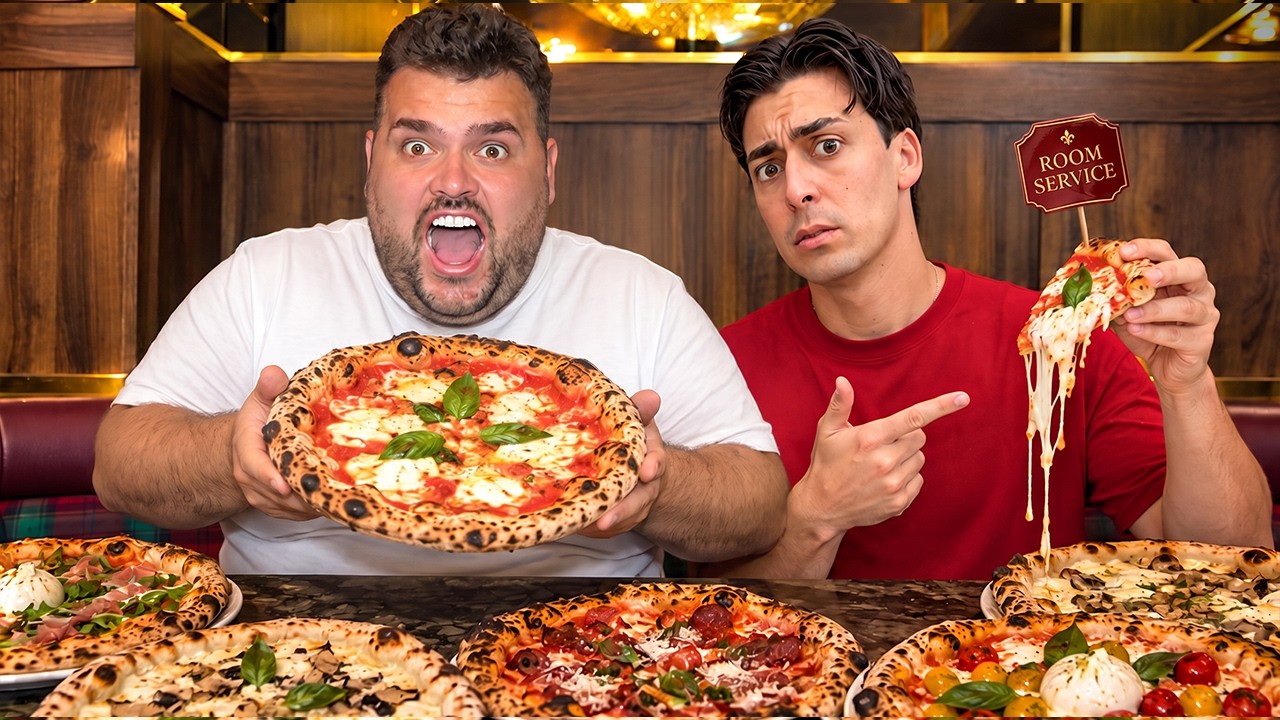 Probé TODO el MENÚ de la Pizzería de Nil Ojeda
