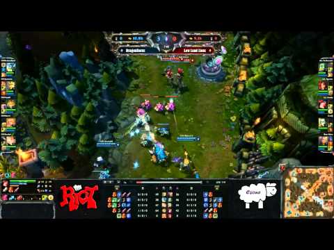 Low Land Lions vs DragonBorns Game 1 - Riot Games European Season 3 Online Ranked Qualifier