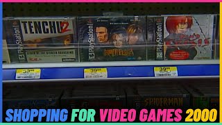 Shopping For Video Games In 2000