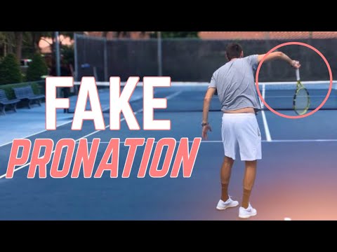 Fake Pronation | Why it Doesn’t Improve Your Serve!