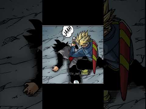 black con esa pose es genial 🗿 #anime #gokublack #dbsmanga