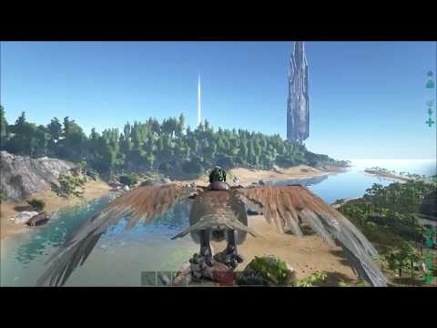 Ark: Survival evolved - Soloing the Ark - Ep16, Volcano metal base and Ankylo taming.