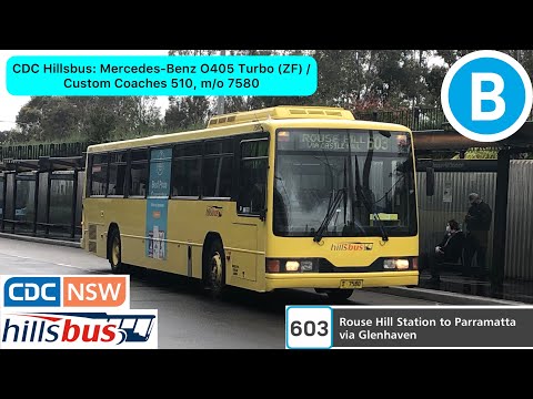CDC Hillsbus: Mercedes-Benz O405 Turbo (ZF) / Custom Coaches 510, m/o 7580