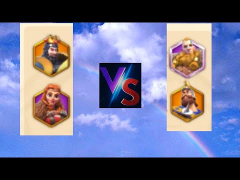 Richard l and krira vs bjorn lronside and Charles Marte 1v1 faigt in kvk👿👿