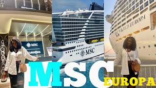 Top Best Cruise Ship in World MSC Europa In Qatar | Cruise ship Jobs |Tour In Cruise ship 4k