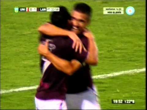 Unión 0 Lanús 1 Lautaro Acosta