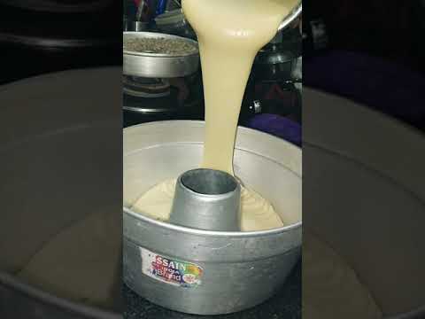 Making of sponge cake 🎂🍰