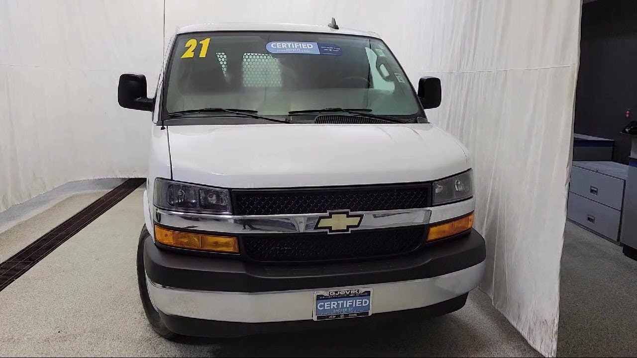 2021 Chevrolet Express 2500 Work Van 3D Cargo Van