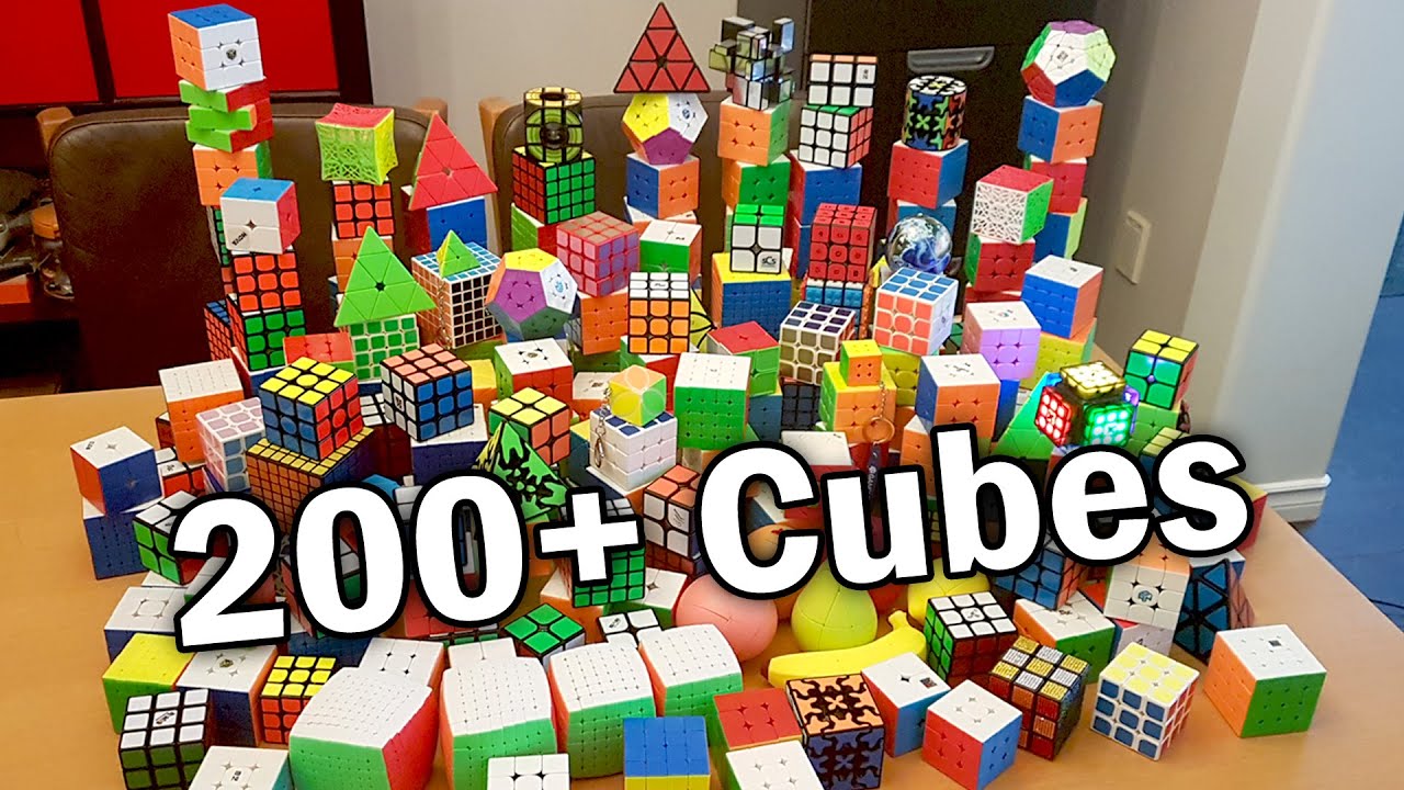 My Rubik's Cube Collection! [200+ Cubes]