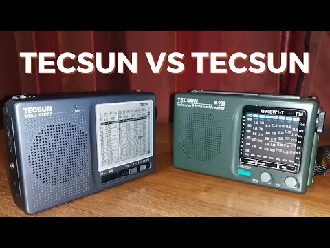 Tecsun R9012 and R-909 compared on weak and strong shortwave signals