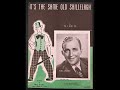 Bing Crosby - It's The Same Old Shillelagh