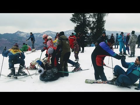 Snowfall Adventure Activities in Kufri, Shimla, Himachal Pradesh