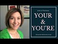 How to Pronounce YOUR & YOU'RE - American English Homophone Pronunciation Lesson