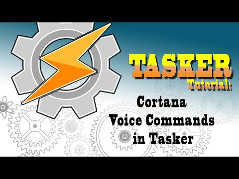 TASKER 101: Tutorial - Cortana (Windows 10)- Voice commands in Tasker  (PL CC)