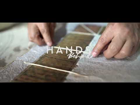 HANDS BEHIND - AMATE PAPER