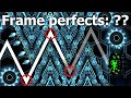 Sonic Wave Infinity with Frame Perfects counter — Geometry Dash