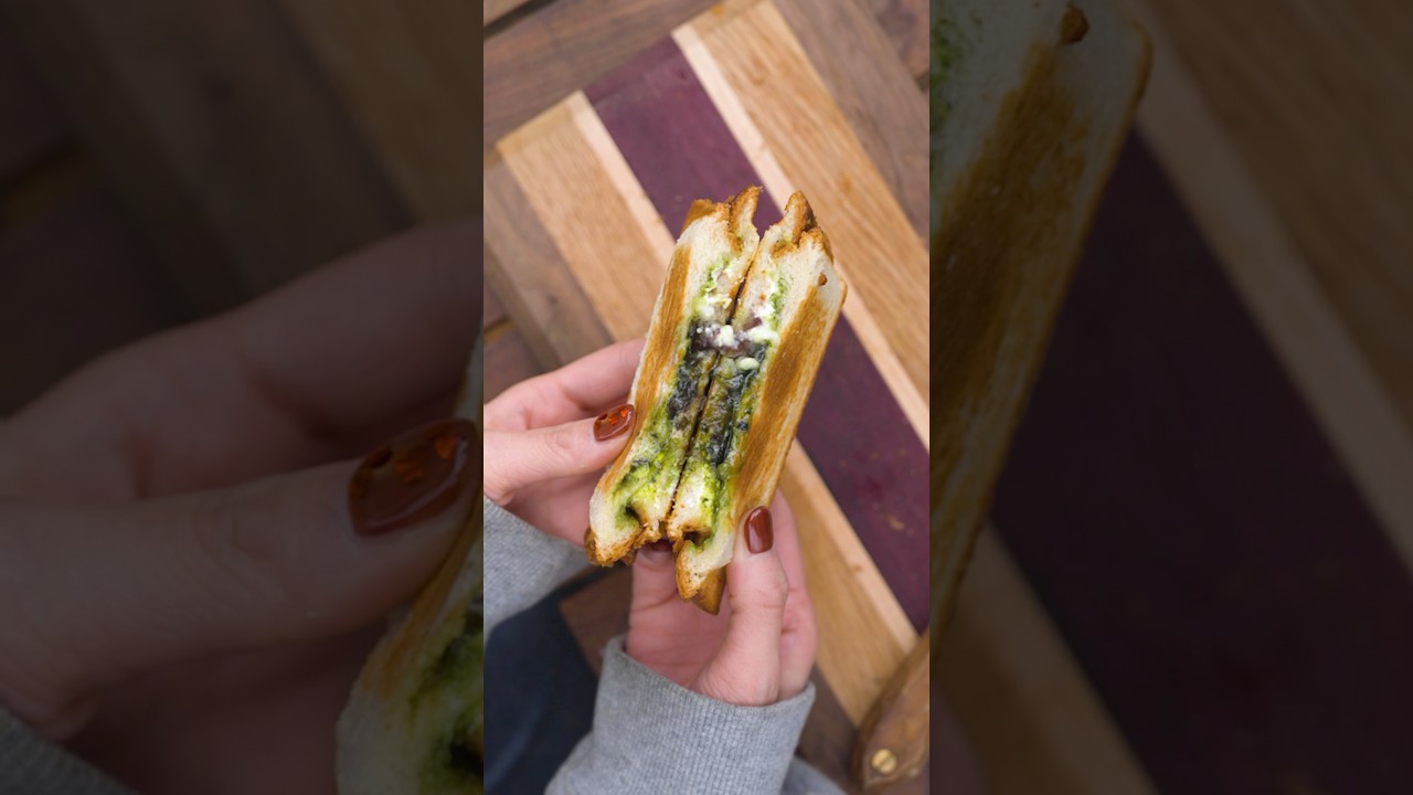 抹茶マシュマロサンド（レシピは説明欄に記載）