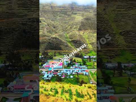 paisaje de la Sierra puno Carabaya usicayos