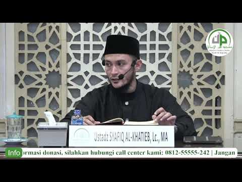 Ad Daa Wa Ad Dawaa - Ustadz Syafiq Khatieb, Lc, MA