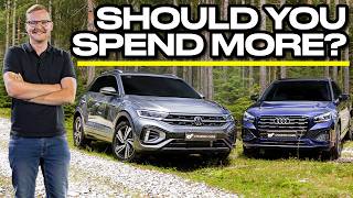 More Luxury or More Power? (Audi Q2 vs Volkswagen T-Roc 2024 Comparison Review – Small SUVs Tested)