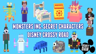 Disney Crossy Road Monsters Inc. September 2016 All New Secret Characters