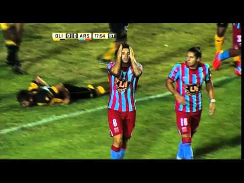 Arsenal no lo supo definir. Olimpo 0 - Arsenal 0. Fecha5. Primera División 2016.