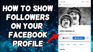 How To Show Your Followers On Your Facebook Profile