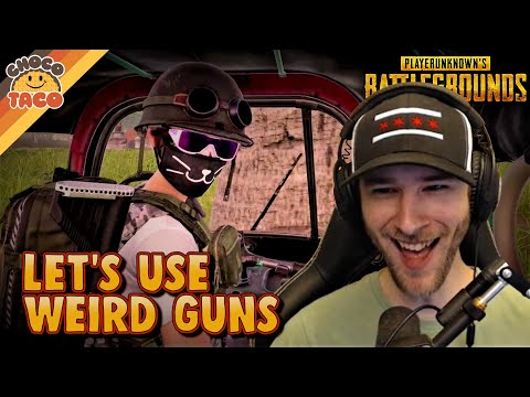 Let's Use Weird Guns ft. TGLTN - chocoTaco PUBG Duos Gameplay