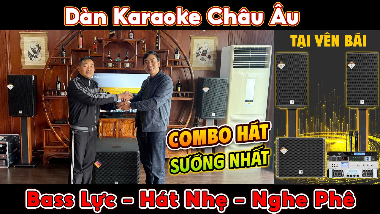 Video sản phẩm Dàn karaoke DT TT465: (DT Radius-12Pro, Vatasa T500, Vatasa V8 Pro, DT Lion406, DT Delta115, Vatasa P9 Luxury)