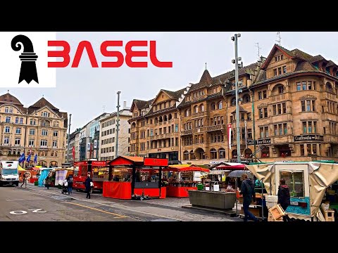 Switzerland Basel City - great views and regular street life